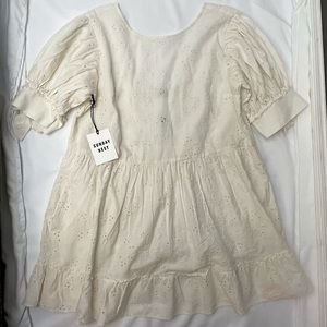 NEW Aritzia white summer dress